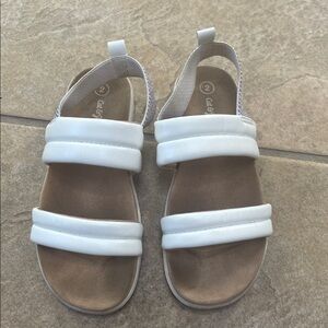 White Strappy Sandals